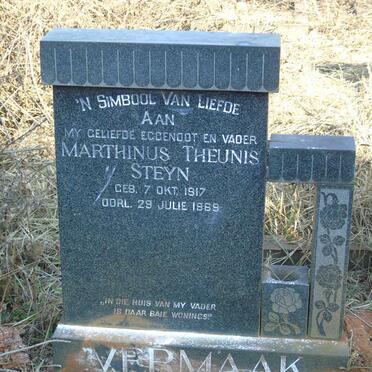 VERMAAK Marthinus Theunis Steyn 1917-1969