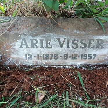 VISSER Arie 1878-1957