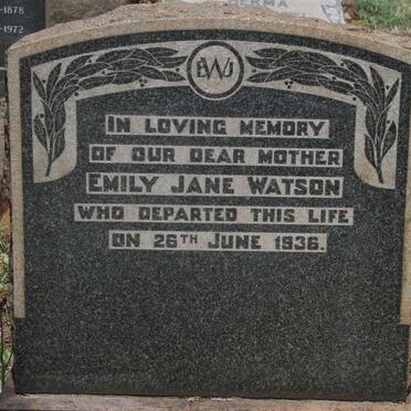 WATSON Emily Jane -1936