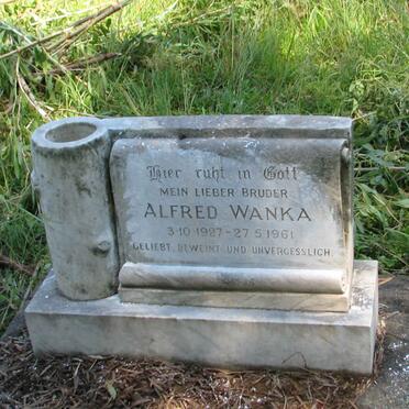 WANKA Alfred 1927-1961
