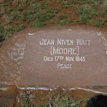 WATT Jean Niven nee MOORE -1945
