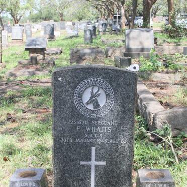 WHAITS F. -1945 & Hester Johanna VILJOEN 1888-1978 :: WHAITS C.A. -1941_2