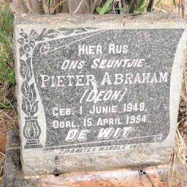 WIT Pieter Abraham, de 1948-1954