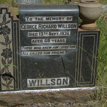 WILLSON George Richard -1936