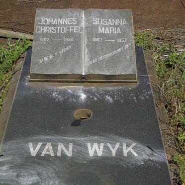 WYK Johannes Christoffel 1862-1950 & Susanna Maria 1867-1957