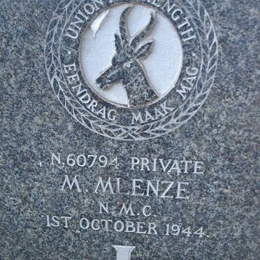 MLENZE M. -1944