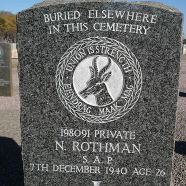 ROTHMAN N. -1940