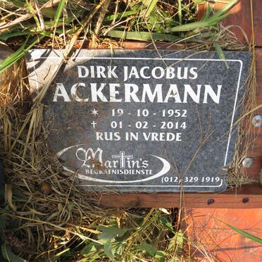 ACKERMANN Dirk Jacobus 1952-2014 & Gail Heather 1955-2015  _1