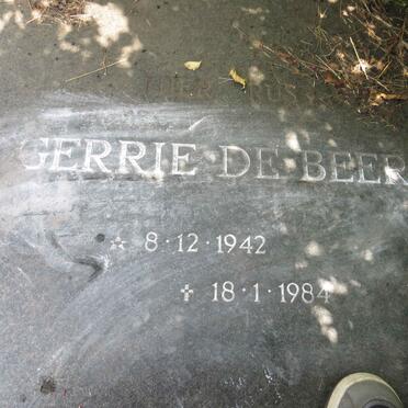 BEER Gerrie, de 1942-1984
