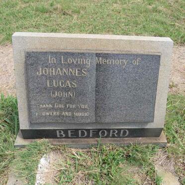 BEDFORD Johannes Lucas 