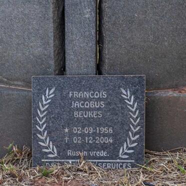 BEUKES Francois Jacobus 1956-2004