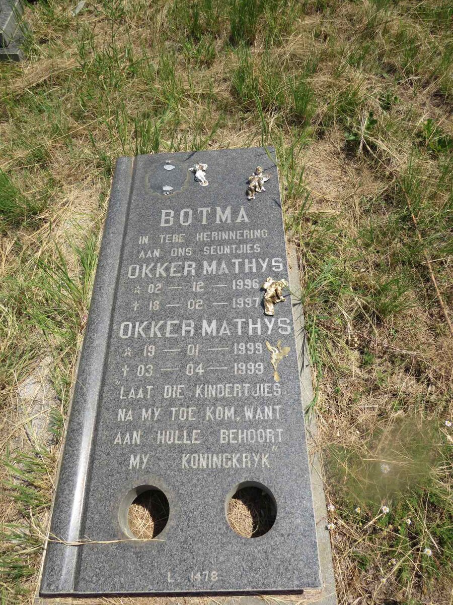 BOTMA Okker Mathys 1996-1997 :: BOTMA Okker Mathys 1999-1999