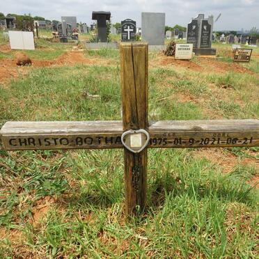 BOTHA Christo 1975-2021
