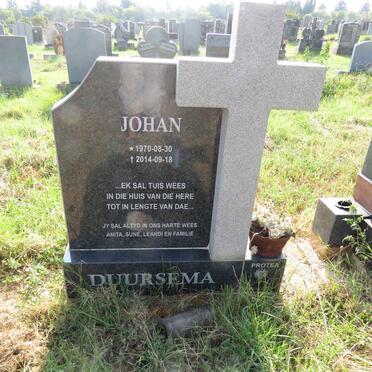 DUURSEMA Johan 1970-2014