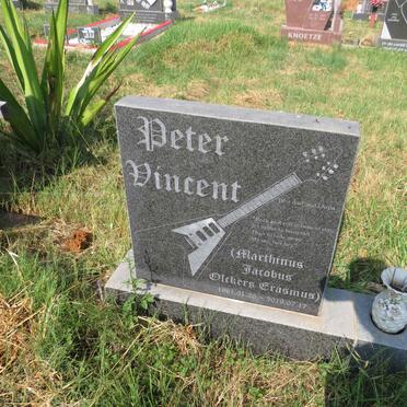 ERASMUS Marthinus Jacobus Olckers 1961-2016 