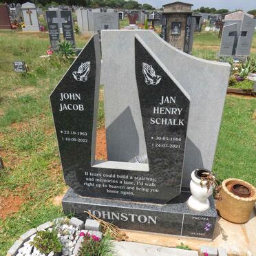 JOHNSTON John Jacob 1963-2022 :: JOHNSTON Jan Henry Schalk 1986-2021