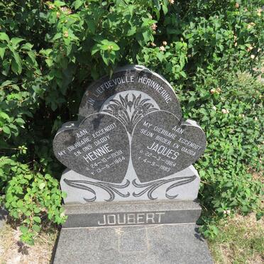 JOUBERT Hennie 1939-1984 :: JOUBERT Jaques 1964-1993