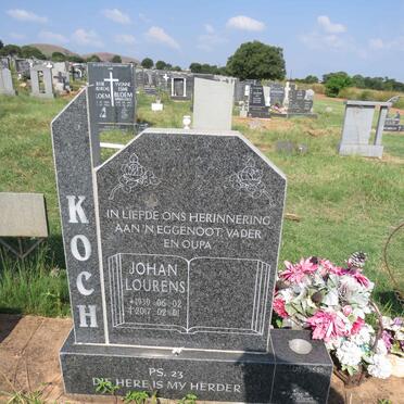 KOCH Johan Lourens 1939-2017