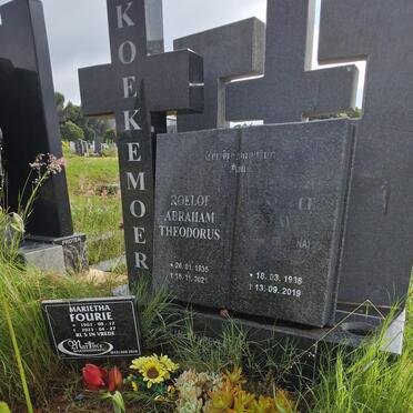 KOEKEMOER Roelof Abraham Theodorus 1935-2021 & Estelle Fay TREVENA 1938-2019 :: FOURIE Marietha 1962-2023_1