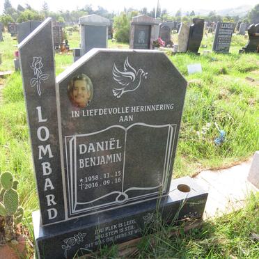 LOMBARD Daniel Benjamin 1958-2016