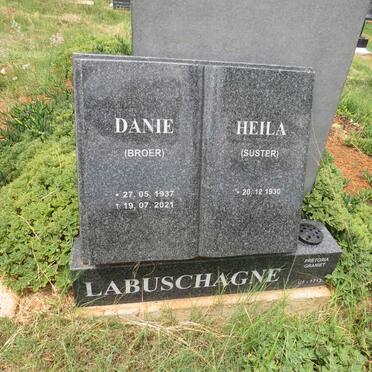 LABUSCHAGNE Heila 1930- :: LABUSCHAGNE Danie 1937-2021