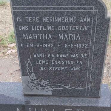 MULLER Martha Maria 1962-1972