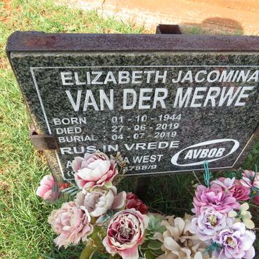 MERWE Leonard Peter, van der 1947-2015 & Elizabeth Jacomina 1944-2019 _2