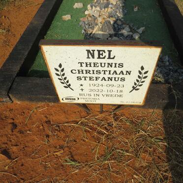 NEL Theunis Christiaan Stefanus 1924-2022