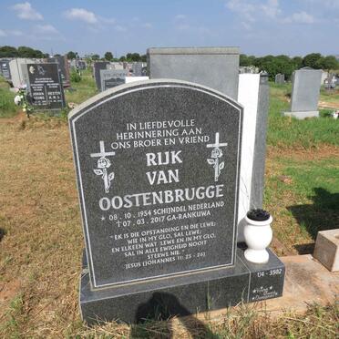 OOSTENBRUGGE Rijk, van 1954-2017