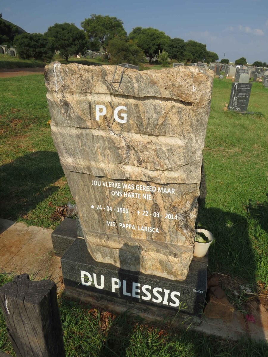 PLESSIS P.G., du 1991-2014