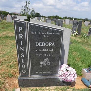 PRINSLOO Debora 1941-2019