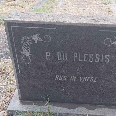 PLESSIS P., du