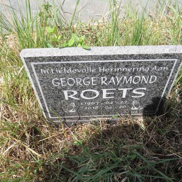 ROETS George Raymond 1967-2018
