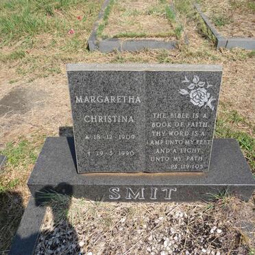 SMIT Margaretha Christina 1909-1990