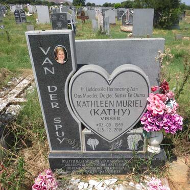SPUY Kathleen Muriel, van der nee VISSER 1969-2018