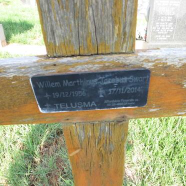 SWART Willem Marthinus Jacobus 1956-2014