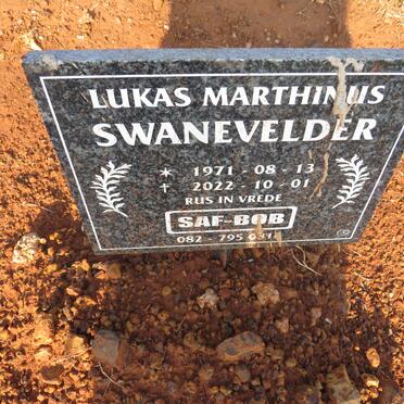SWANEVELDER Lukas Marthinus 1971-2022