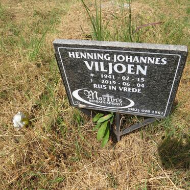 VILJOEN Henning Johannes 1941-2019