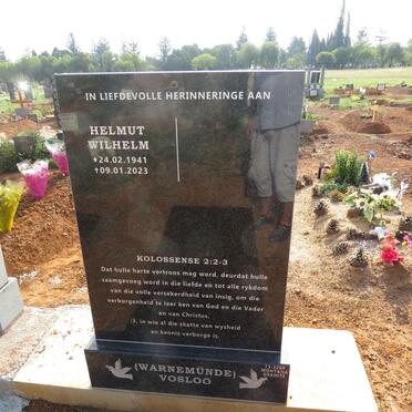 VOSLOO Helmut Wilhelm 1941-2023