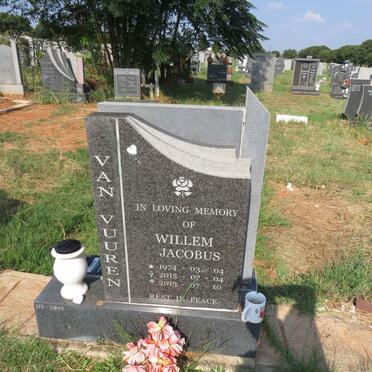 VUUREN Willem Jacobus, van 1974-2015