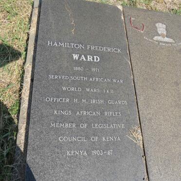 WARD Hamilton Frederick 1880-1971 & Violet Enid BELFIELD 1893-1972 _1