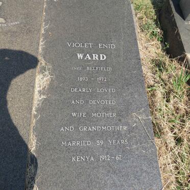WARD Hamilton Frederick 1880-1971 & Violet Enid BELFIELD 1893-1972 _2