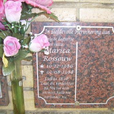 ROSSOUW Marica 1980-1988