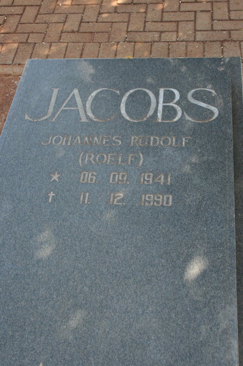 JACOBS Johannes Rudolf 1941-1990