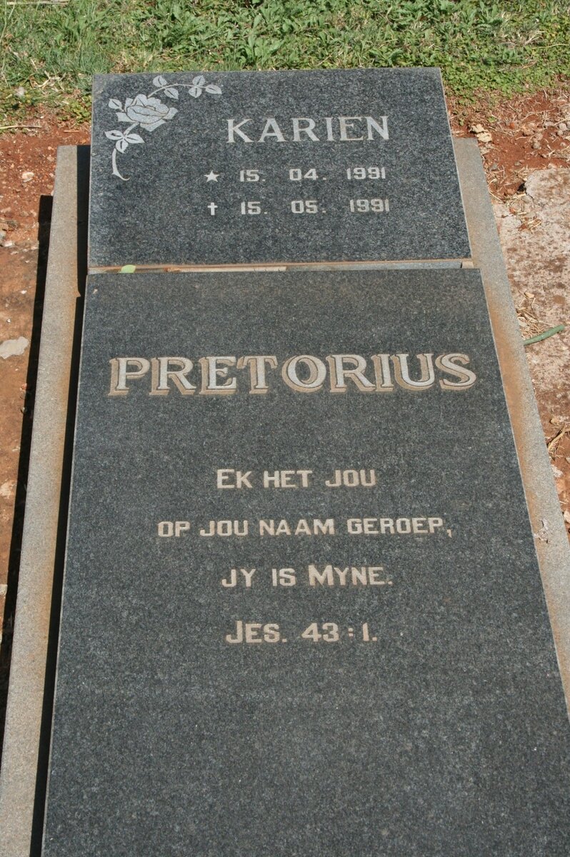 PRETORIUS Karien 1991-1991