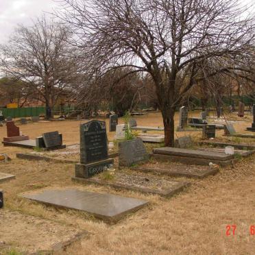 Gauteng, Pretoria, IRENE, Main cemetery