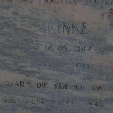 CELLIERS Aninke 1987-1987