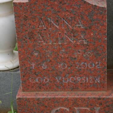 CELLIERS Anna Alina 1916-2002