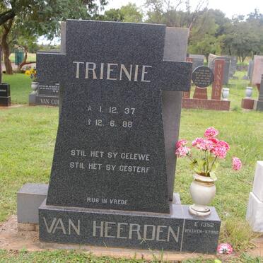 HEERDEN Trienie, van 1937-1988