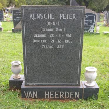 HEERDEN Rensche Peter, van nee SMIT 1914-1982